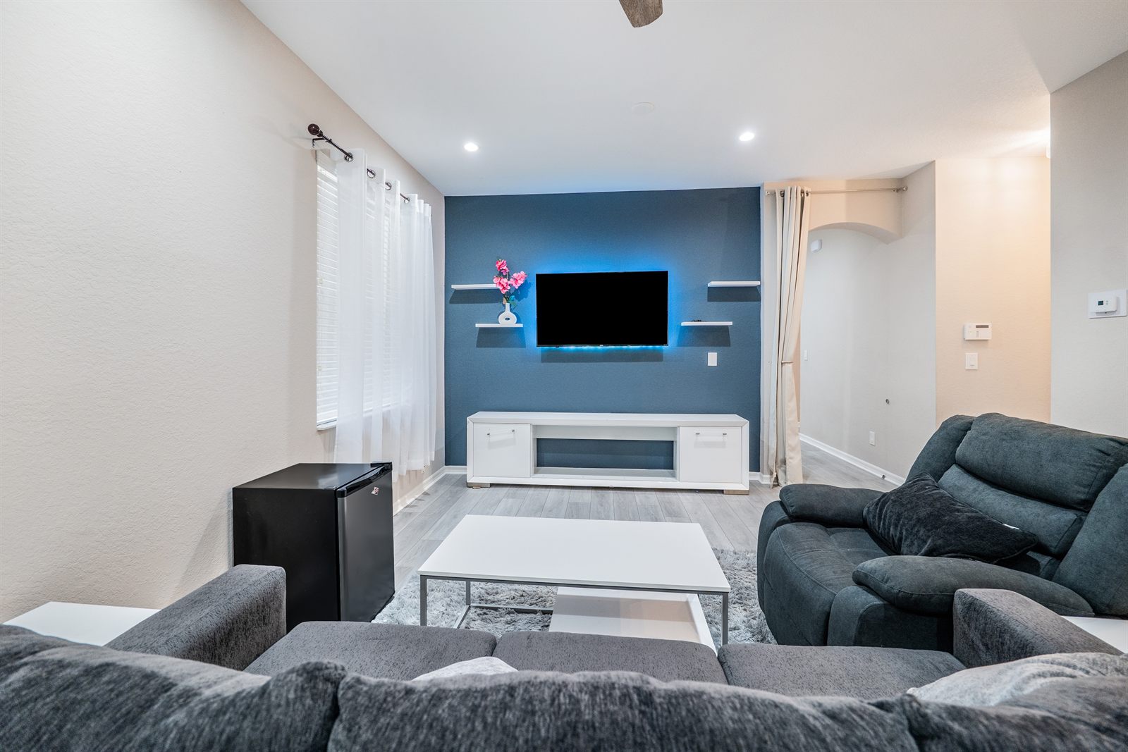 Interior Living Room of a residential property in Fort Myers, FL